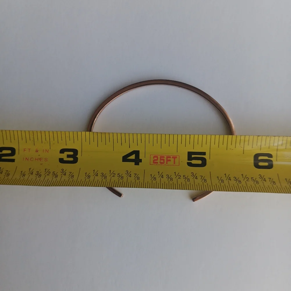 Michael Kors Rose Gold Tone Steel Slim Cuff Bracelet‎ Clear CZ Crystal Elegant